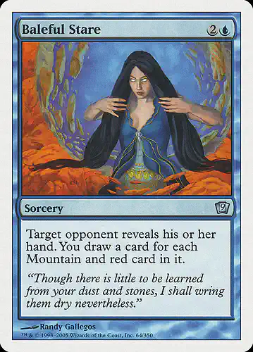 Baleful Stare - 9ed Spoiler