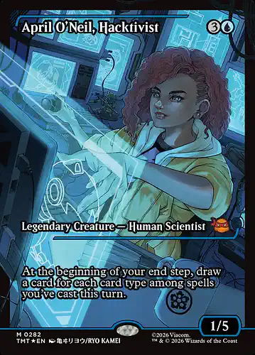 April O'Neil, Hacktivist - tmt Spoiler