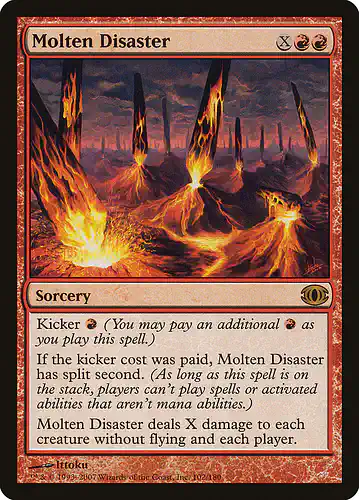 Molten Disaster - fut Spoiler