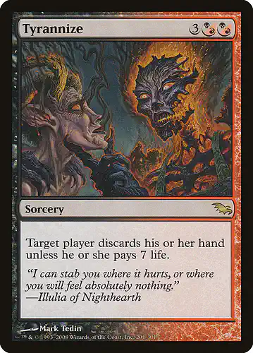 Tyrannize - shm Spoiler