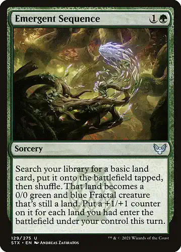 Emergent Sequence - stx Spoiler