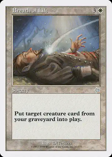 Breath of Life - s99 Spoiler
