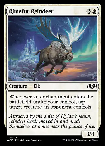 Rimefur Reindeer - woe Spoiler