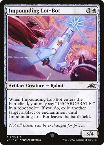 Impounding Lot-Bot - unf Spoiler
