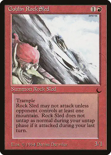 Goblin Rock Sled - drk Spoiler
