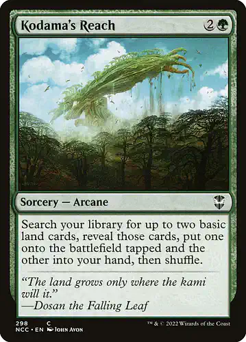 Kodama's Reach - ncc Spoiler