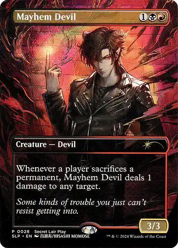 Mayhem Devil - slp Spoiler