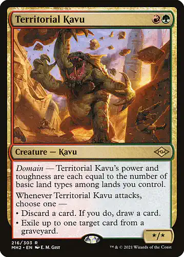 Territorial Kavu - mh2 Spoiler