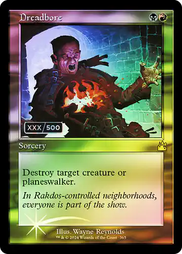 Dreadbore - rvr Spoiler