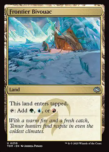 Frontier Bivouac - tdm Spoiler
