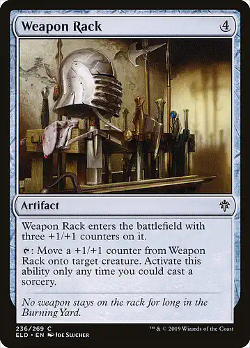 Weapon Rack - eld Spoiler