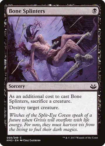 Bone Splinters - mm3 Spoiler