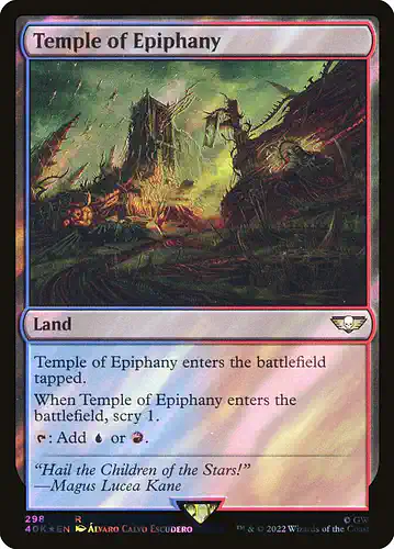 Temple of Epiphany - 40k Spoiler