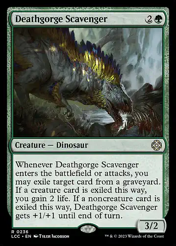 Deathgorge Scavenger - lcc Spoiler