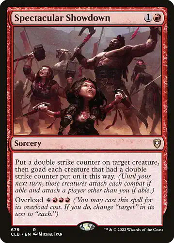Spectacular Showdown - clb Spoiler