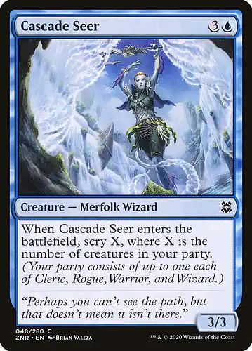 Cascade Seer - znr Spoiler