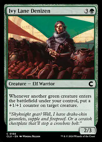 Ivy Lane Denizen - clu Spoiler