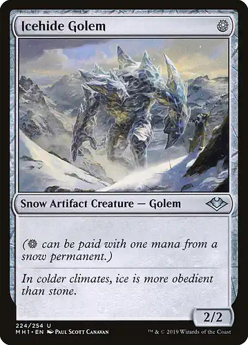 Icehide Golem - mh1 Spoiler