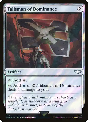 Talisman of Dominance - 40k Spoiler