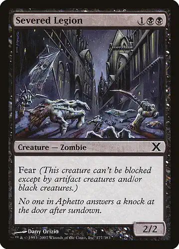 Severed Legion - 10e Spoiler