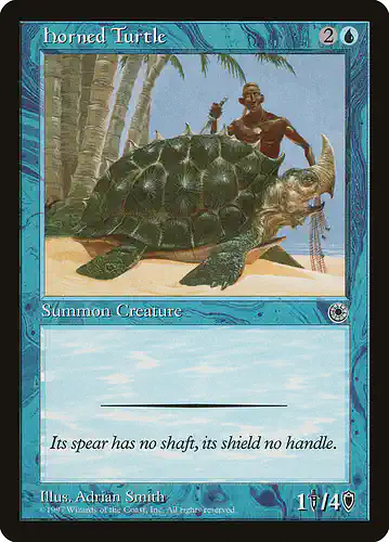 Horned Turtle - por Spoiler