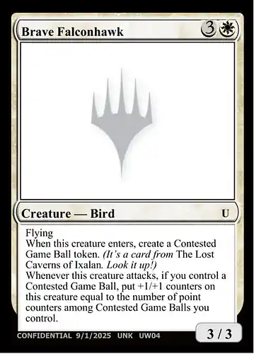 Brave Falconhawk - unk Spoiler