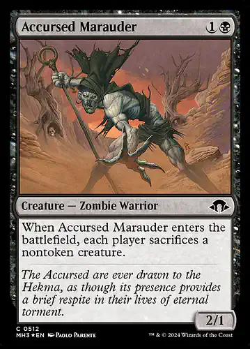 Accursed Marauder - mh3 Spoiler
