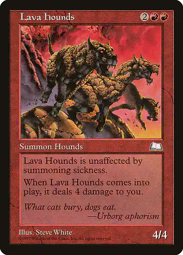 Lava Hounds - wth Spoiler