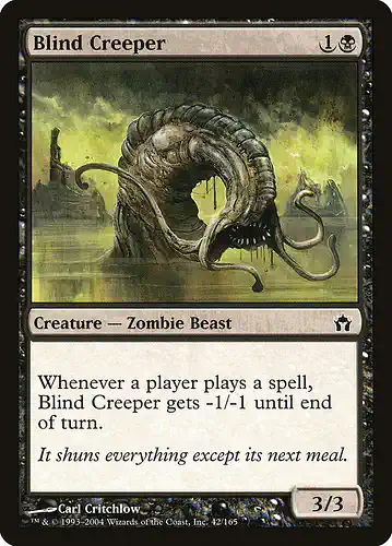 Blind Creeper - 5dn Spoiler