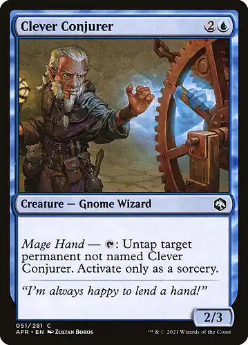 Clever Conjurer - afr Spoiler