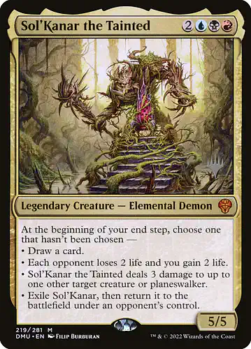 Sol'Kanar the Tainted - dmu Spoiler