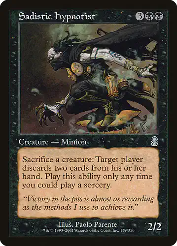Sadistic Hypnotist - ody Spoiler