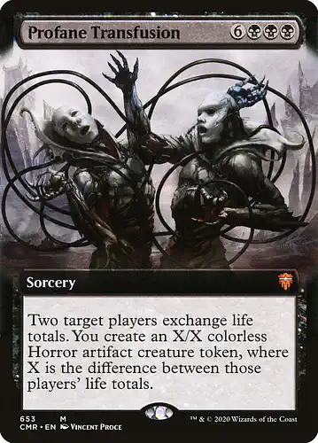 Profane Transfusion - cmr Spoiler