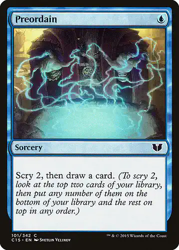 Preordain - c15 Spoiler