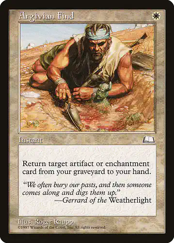 Argivian Find - wth Spoiler