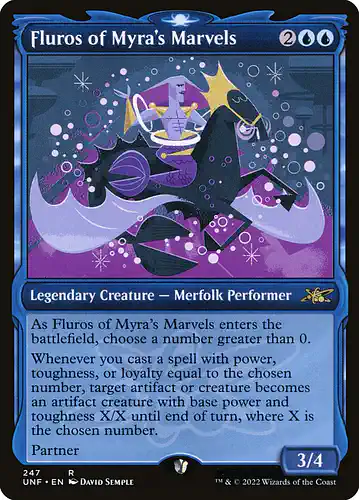 Fluros of Myra's Marvels - unf Spoiler