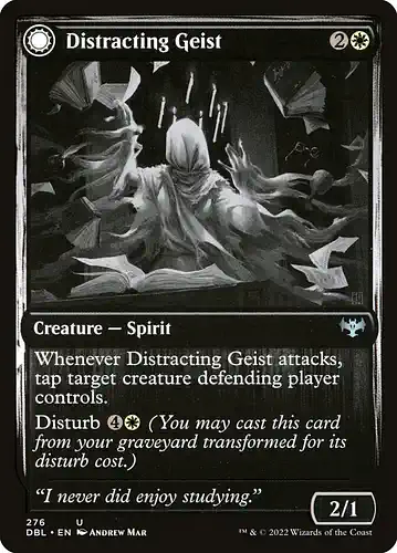 Distracting Geist - dbl Spoiler