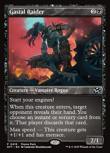 Gastal Raider - dft Spoiler