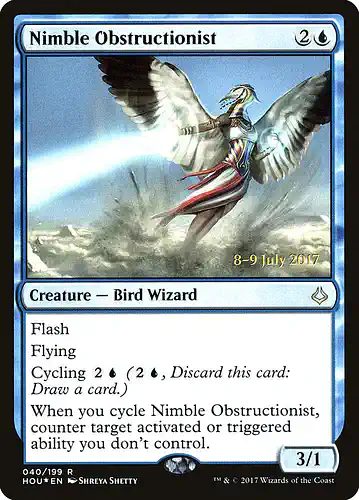 Nimble Obstructionist - hou Spoiler