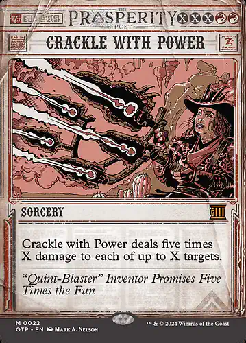 Crackle with Power - otp Spoiler
