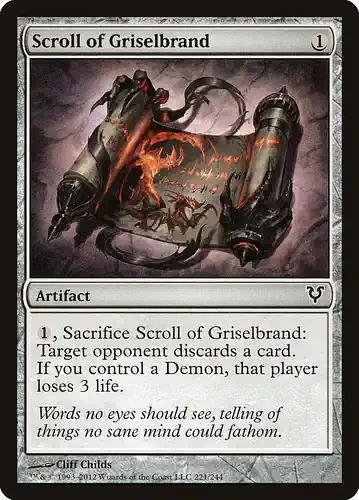 Scroll of Griselbrand - avr Spoiler