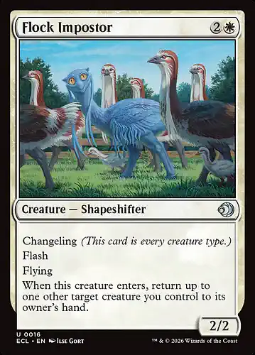 Flock Impostor - ecl Spoiler