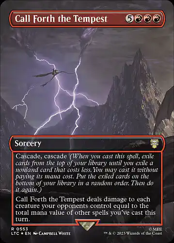 Call Forth the Tempest - ltc Spoiler
