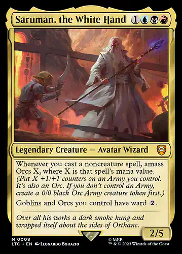 Saruman, the White Hand - ltc Spoiler