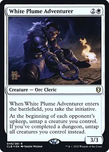 White Plume Adventurer - clb Spoiler