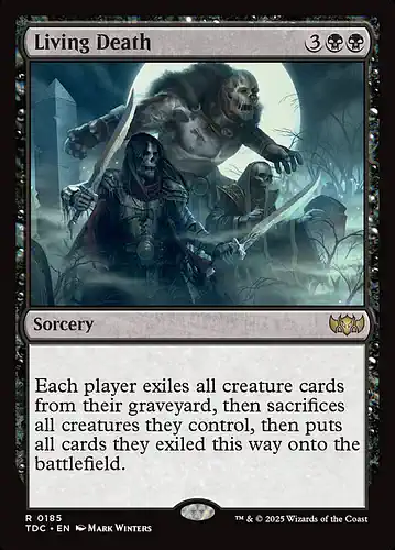 Living Death - tdc Spoiler