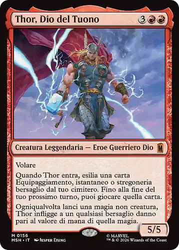 Thor, God of Thunder - msh Spoiler