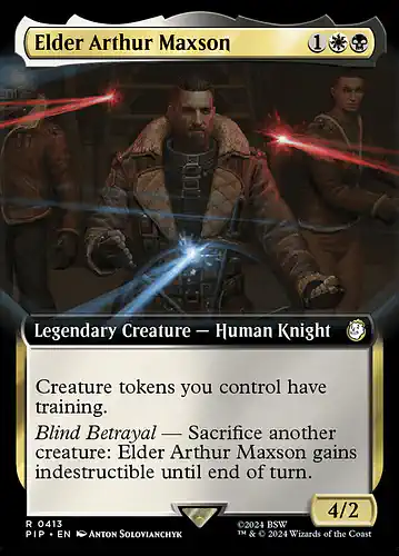 Elder Arthur Maxson - pip Spoiler