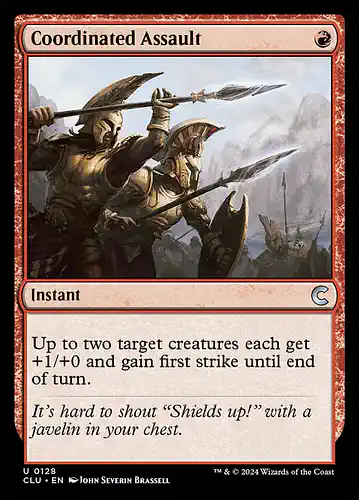 Coordinated Assault - clu Spoiler
