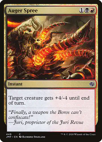 Auger Spree - jmp Spoiler
